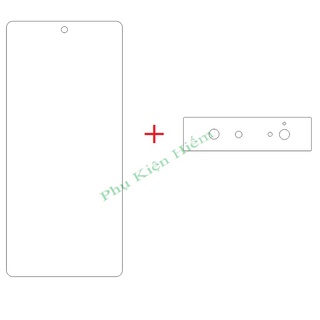 Dán dẻo PPF Pixel 6 màn hình - Tặng dán full camera