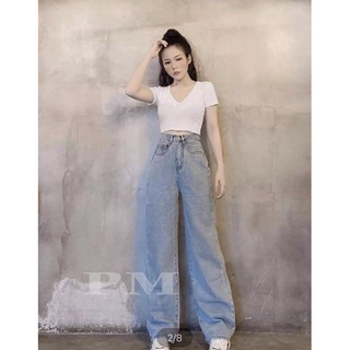 Quần bò ống rộng DH12