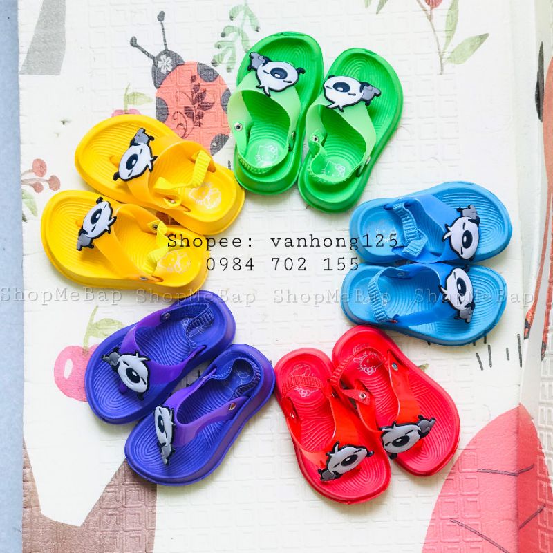 Dép tông tập đi nhiều hình đặc sắc cho bé trai bé gái