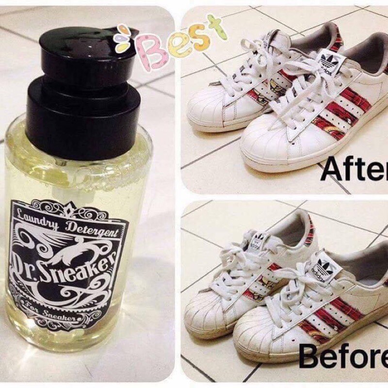 Chai Vệ Sinh Giày Hiệu DR.SNEAKER LAUNDRY DETERGENT Siêu Sạch Thái Lan