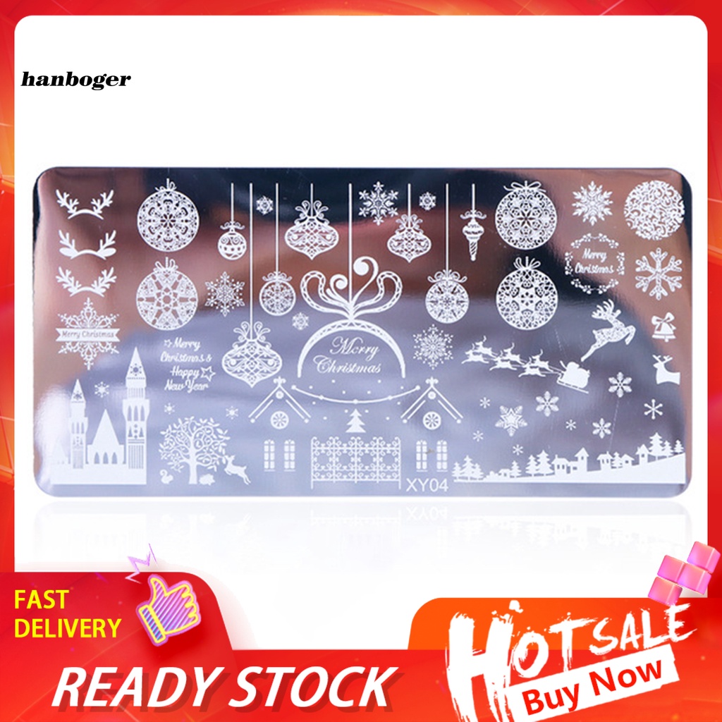 Khuôn In Họa Tiết Trang Trí Móng Tay DIY Siêu Nhẹ Dành Cho Nữ