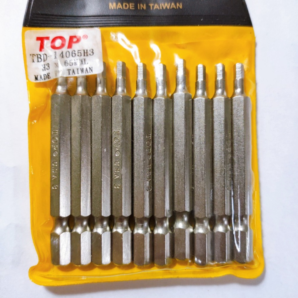 Đầu bắt vít lục giác đực 4mm dài 65mm TOP