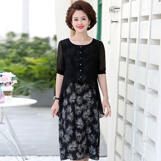Đầm suông quý cô sang trọng -thời trang trung niên bigadela -n20-621