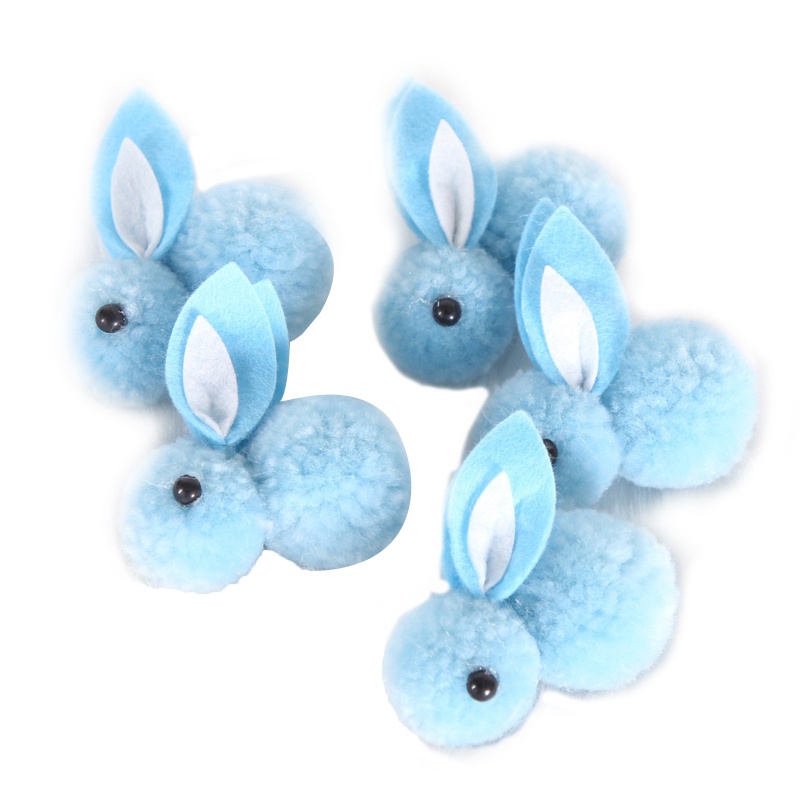 Thỏ Nhồi Bông Mini Trang Trí Nhà Cửa