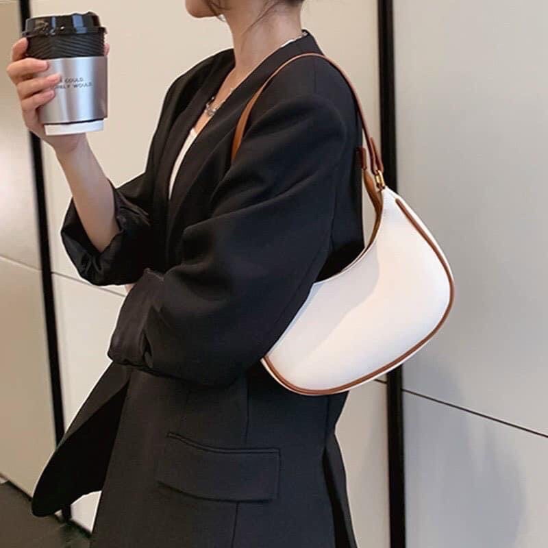 Túi xách nữ đeo vai kẹp nách dáng basic phong cách hiện đại CV44