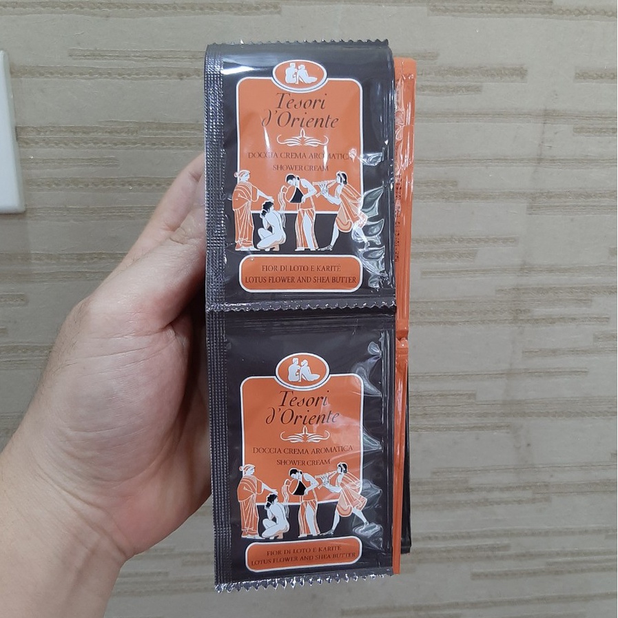 Combo 12 Gói Sữa Tắm Hoa Sen Tesori d’Oriente
