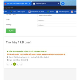 Tăng Cân Super Mass Gainer Dymatize