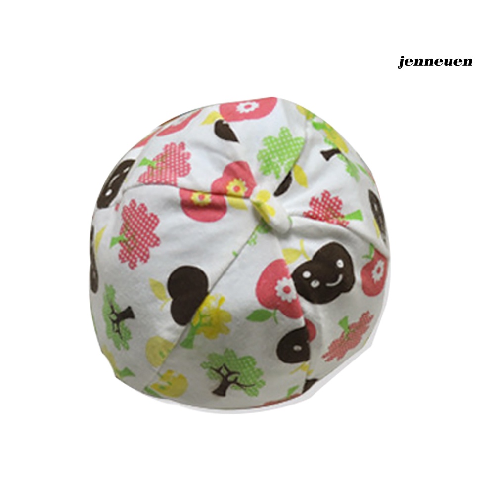 Mũ Beanie Cotton Mềm Mại Dễ Thương Cho Bé Sơ Sinh