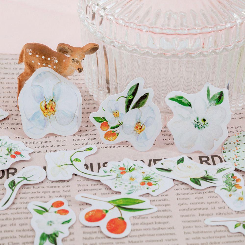 Sticker Dán Trang Trí Sổ Tay Hình Hoa Hồng