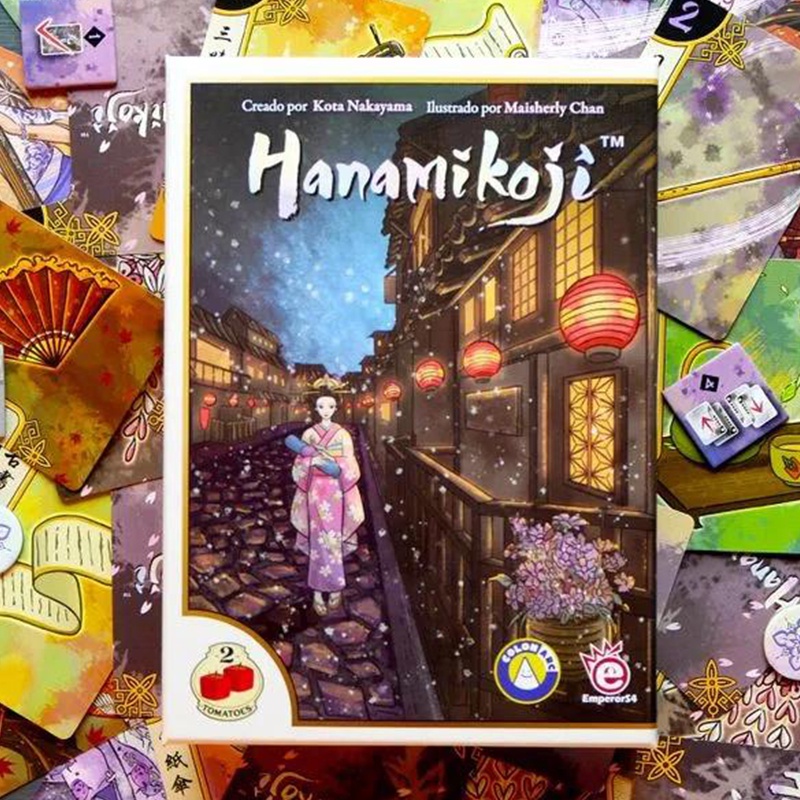 Bộ trò chơi board game Hanamikoji vui nhộn độc đáo