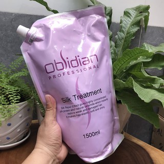 Hấp dầu lạnh siêu mượt Obsidian Silk Treatment 1500ml T