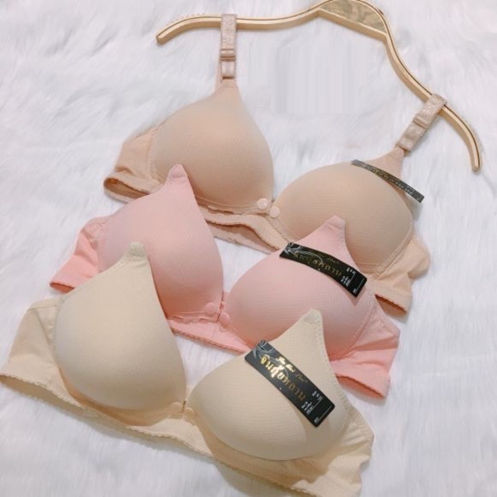 Áo lót bầu và cho con bú - Set 2 cái - Size to thoải mái - Không gọng - Hàng chuẩn Thái