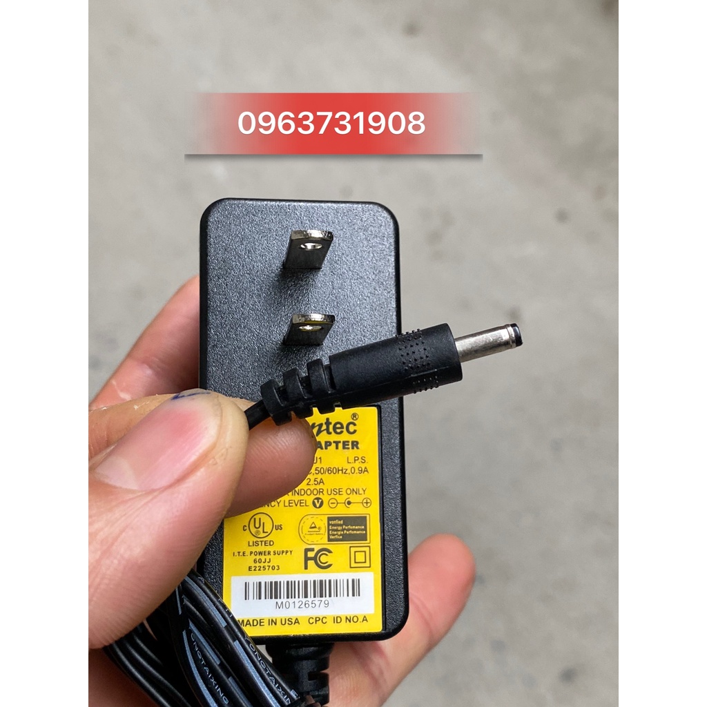 Bộ nguồn 12V 2A/2.5A chân kim nhỏ hàng cao cấp