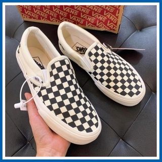 Giày ❤️ Full box + bill.hộp ❤️ +❤️ Freeship ❤️𝐕𝐀𝐍𝐒 Vaul Lười Caro Siêu Hot, Giày Sneaker Caro hót trend