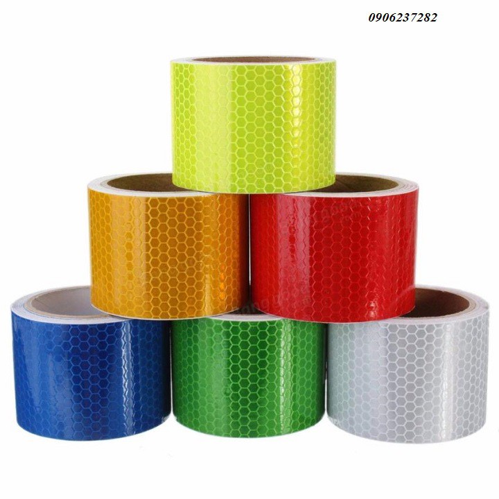 Decan/Băng keo phản quang 5cm cuộn dài 3m-RE0381