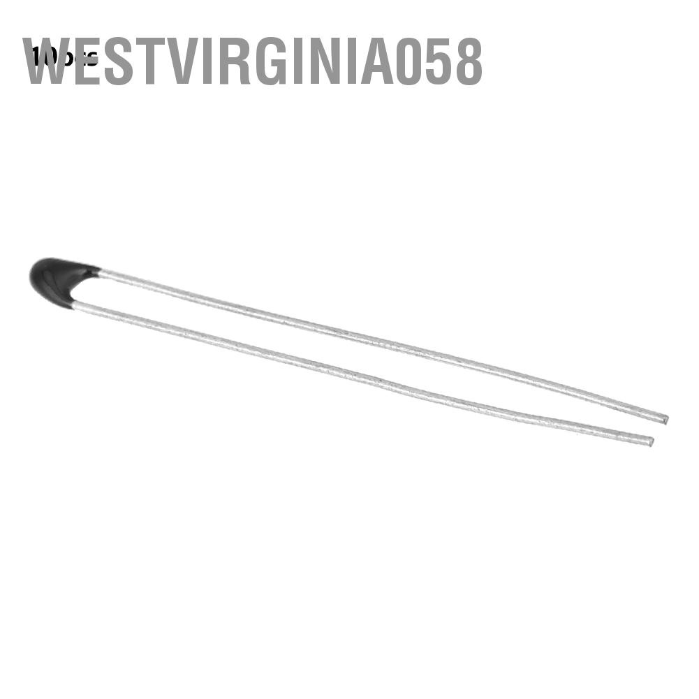 Có thể bán buôn 10 cái MF52 NTC Thermistor Cảm biến nhiệt độ chính xác cao với cáp 30mm Westvirginia058 Hàng giao ngay
