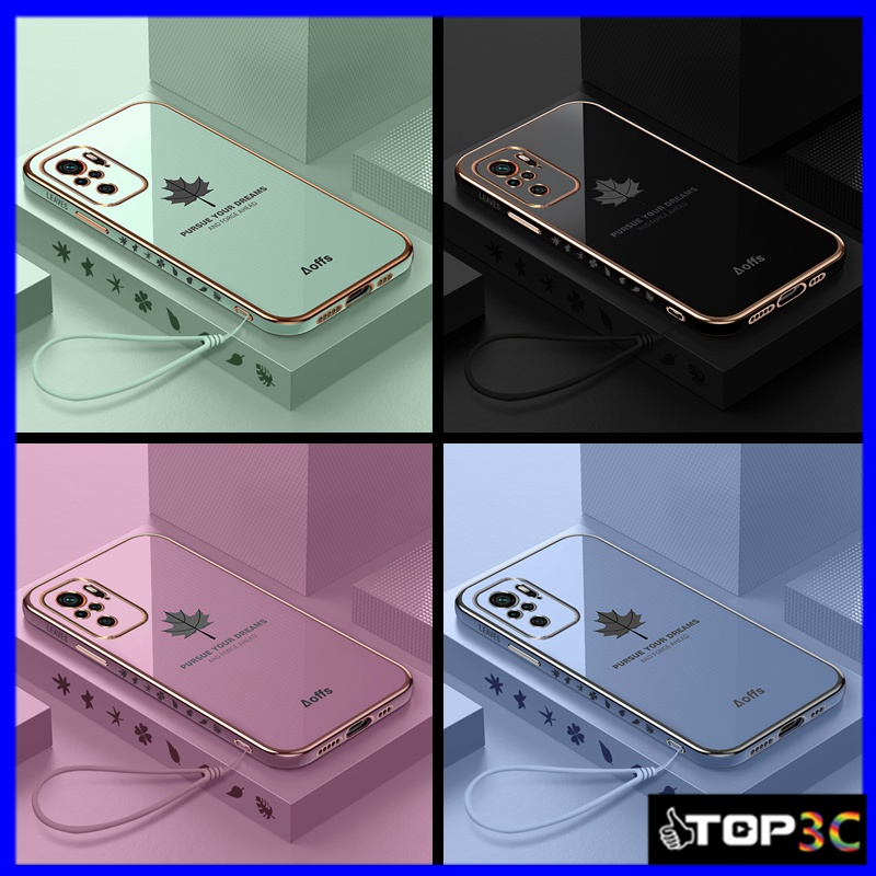 Ốp lưng Poco m5s ốp lưng redmo note 10 Ốp điện thoại in hình lá phong cho Redmi Note 10 Redmi Note 10s FY