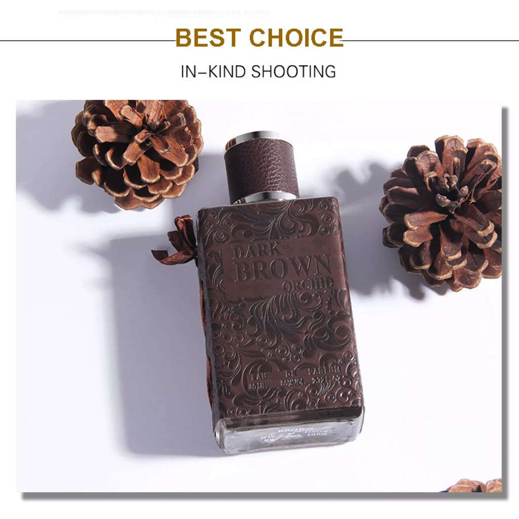 Nước Hoa Nam Cao Cấp Thơm Lâu Nam Tính Darkbrown Hương Thơm Mạnh Mẽ, Cuốn Hút, Lưu Hương 10h, Khiến Nàng Không Nỡ Rời Xa
