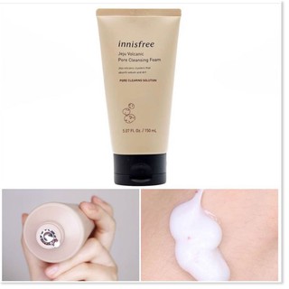 [Mã chiết khấu giảm giá mỹ phẩm chính hãng] Sữa rửa mặt innisfree jeju tro núi lửa