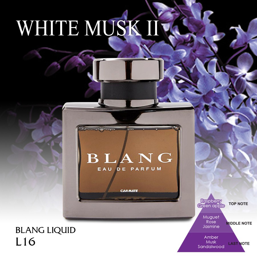 [Mã BMBAU50 giảm 10% đơn 99k] Nước Hoa Ô Tô CARMATE Blang Liquid L14 Angel Musk 70ml Nhập Khẩu Chính Hãng