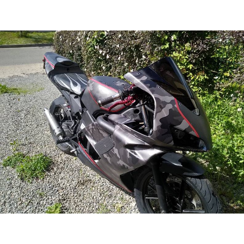 Phim Vinyl Họa Tiết Rằn Ri Dán Xe Hơi/Laptop 152*30cm