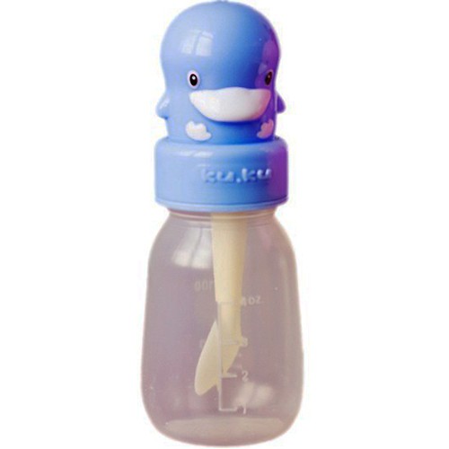 Bình ăn bột cho bé 120ml ku.ku duckbill ku5125