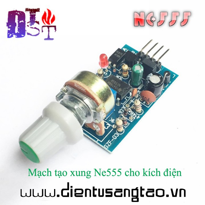 ✅ [RẺ NHẤT VIỆT NAM] ⚡ Mạch tạo xung Ne555 cho kích điện