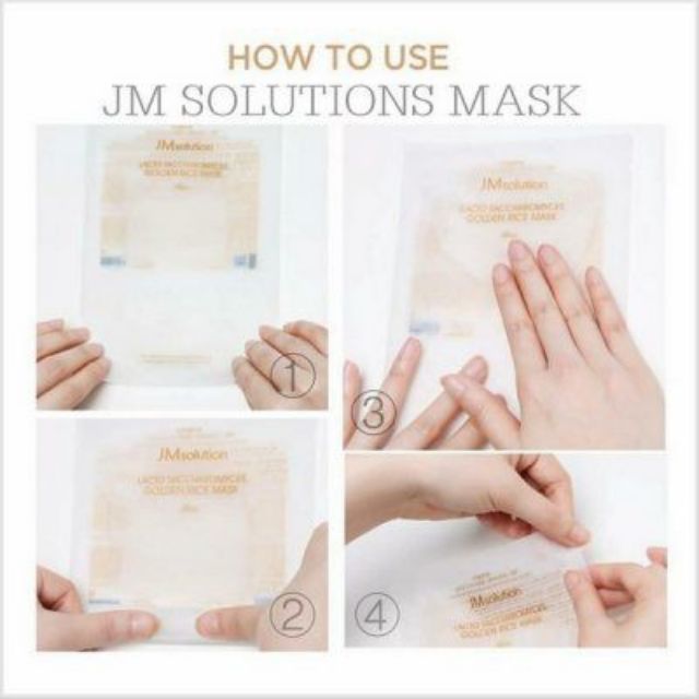 Mặt nạ gạo JM Solution 30ml