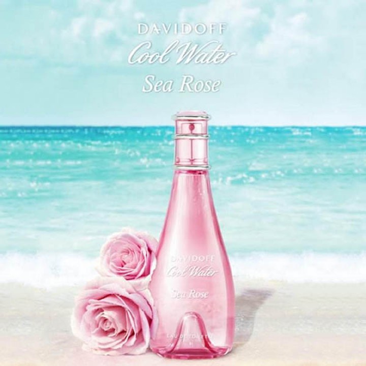 Nước hoa nữ DaviDoff Cool Water Woman Sea Rose - Eau De Toilette, 100ml