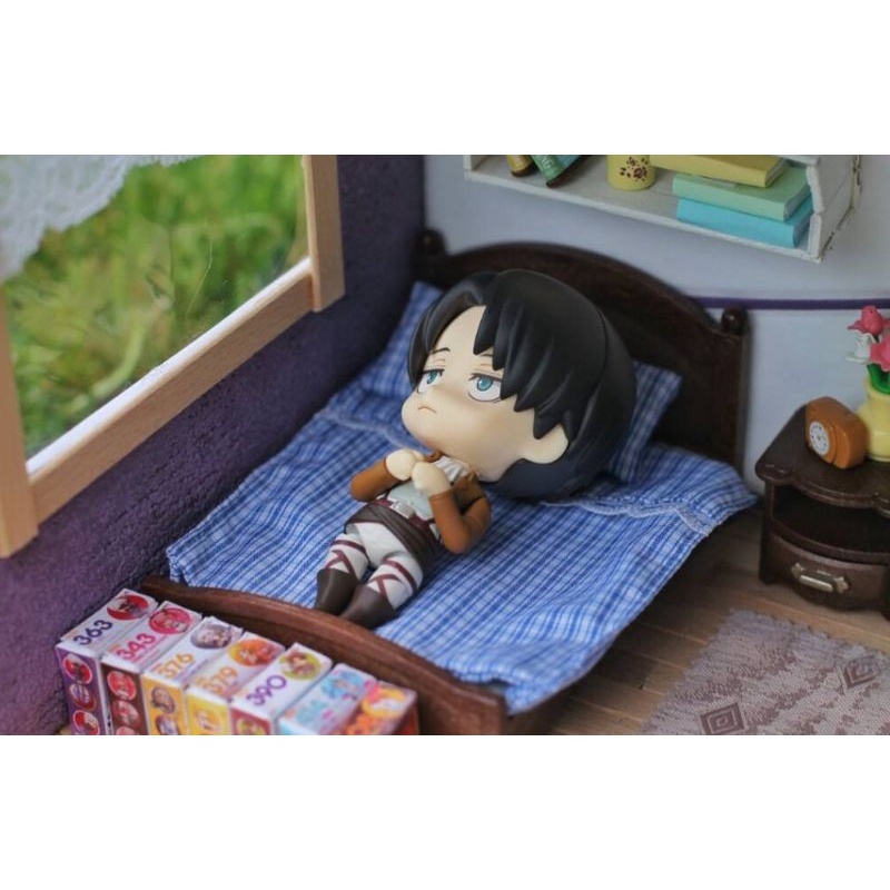 Mô hình Nendoroid chính hãng GSC Nendoroid Levi Ackerman - Anime Attack On Titan, Nendoll Ob11, ddf, ymy