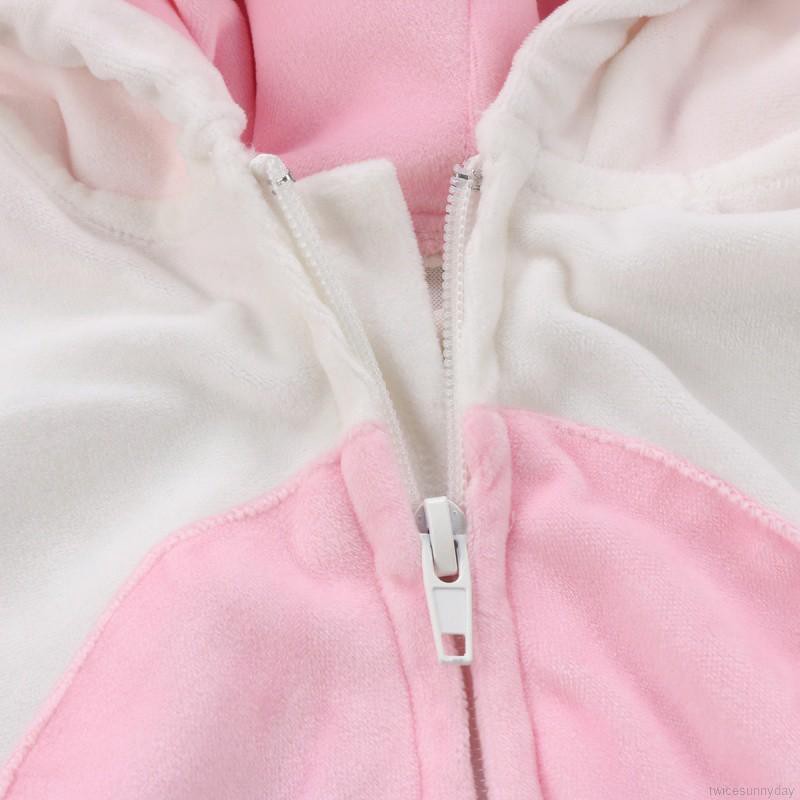 Bộ áo liền quần sát nách đáng yêu cho bé gái