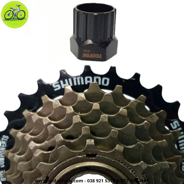 Combo líp xe đạp shimano 7 Và dụng cụ tháo vặn líp xe đạp thể thao