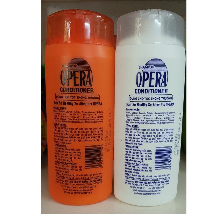 Dầu gội xả Opera 500ml