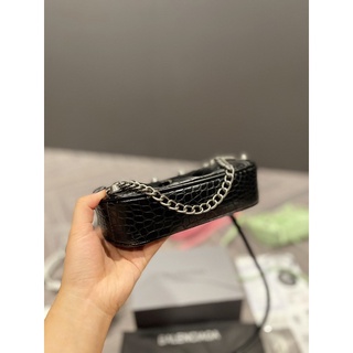 TÚI BALEN MINI VÂN DA CÁ SẤU sz21*13cm