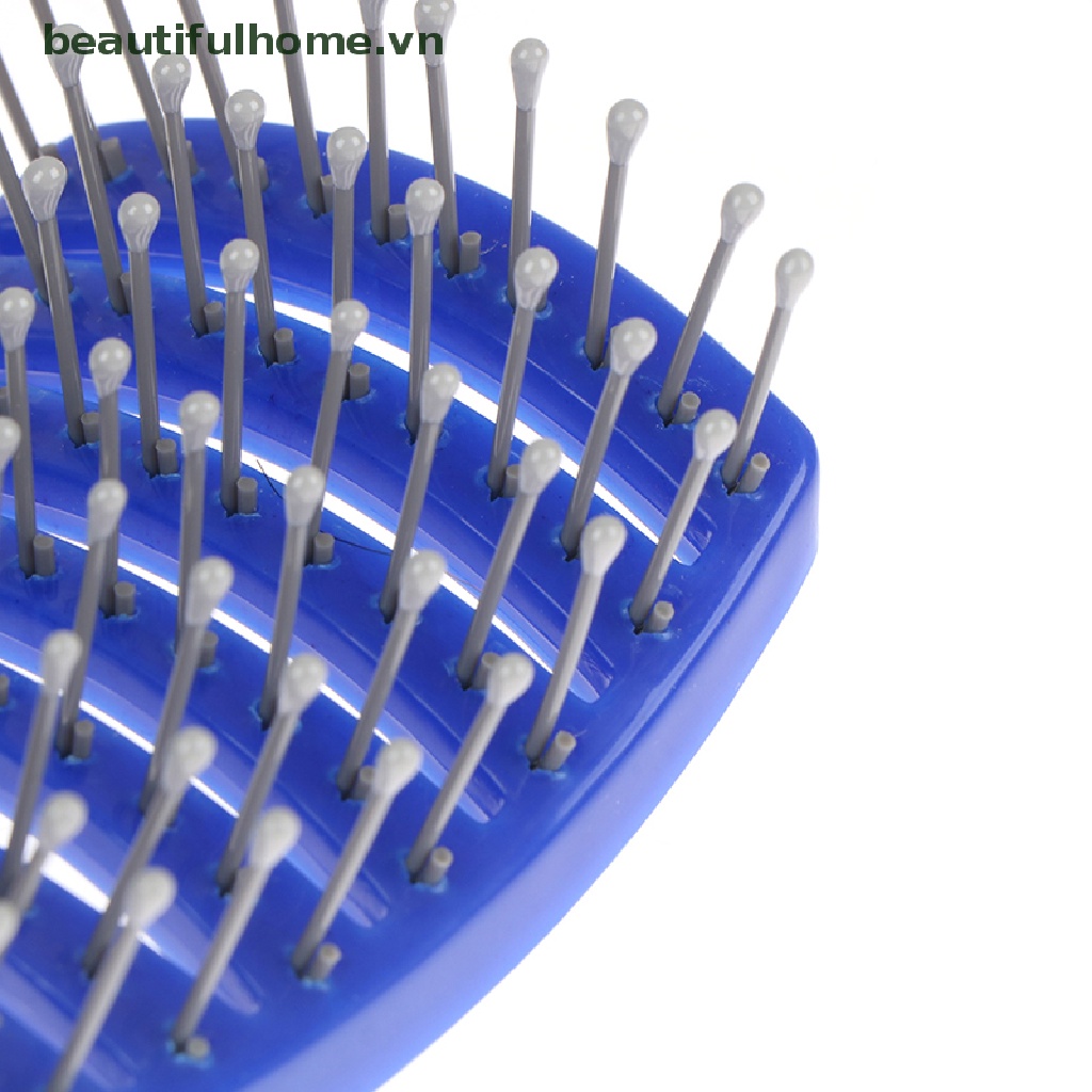 Lược Chải Tóc Răng Cong Mát Xa Da Đầu Chuyên Nghiệp