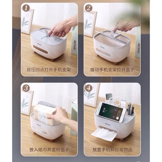 Hộp, kệ để giấy ăn đa năng ECOCO 2009