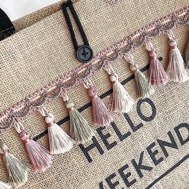 TÚI CÓI HELLO WEEKEND MẪU MỚI - HÀNG CÓ SẴN