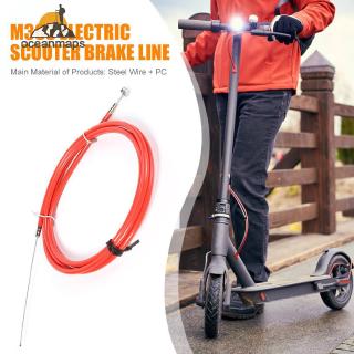 ❤OCEAN❤High Quality M365 Electric Scooter Accessories Brake Lines Front Rear General Cables Portable