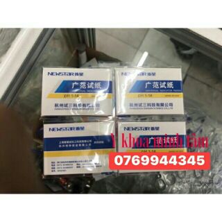 Giấy đo độ ph 1-14, giấy quỳ tím đo độ ph 1-14