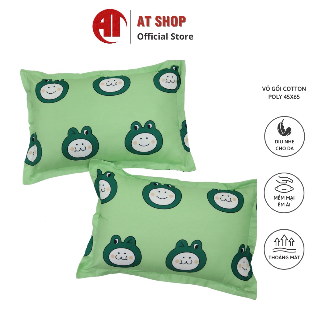 Vỏ gối nằm Cung Hoàng Đạo Cotton poly 45x65 cm, vỏ gối có khóa kéo chắc chắn không lo bị xù