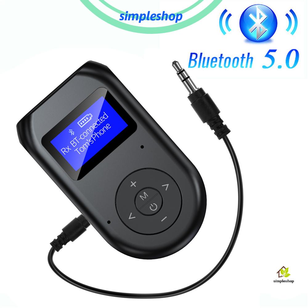 Thiết Bị Truyền Nhận Tín Hiệu Âm Thanh Bluetooth 5.0 3.5mm Aux 2 Trong 1