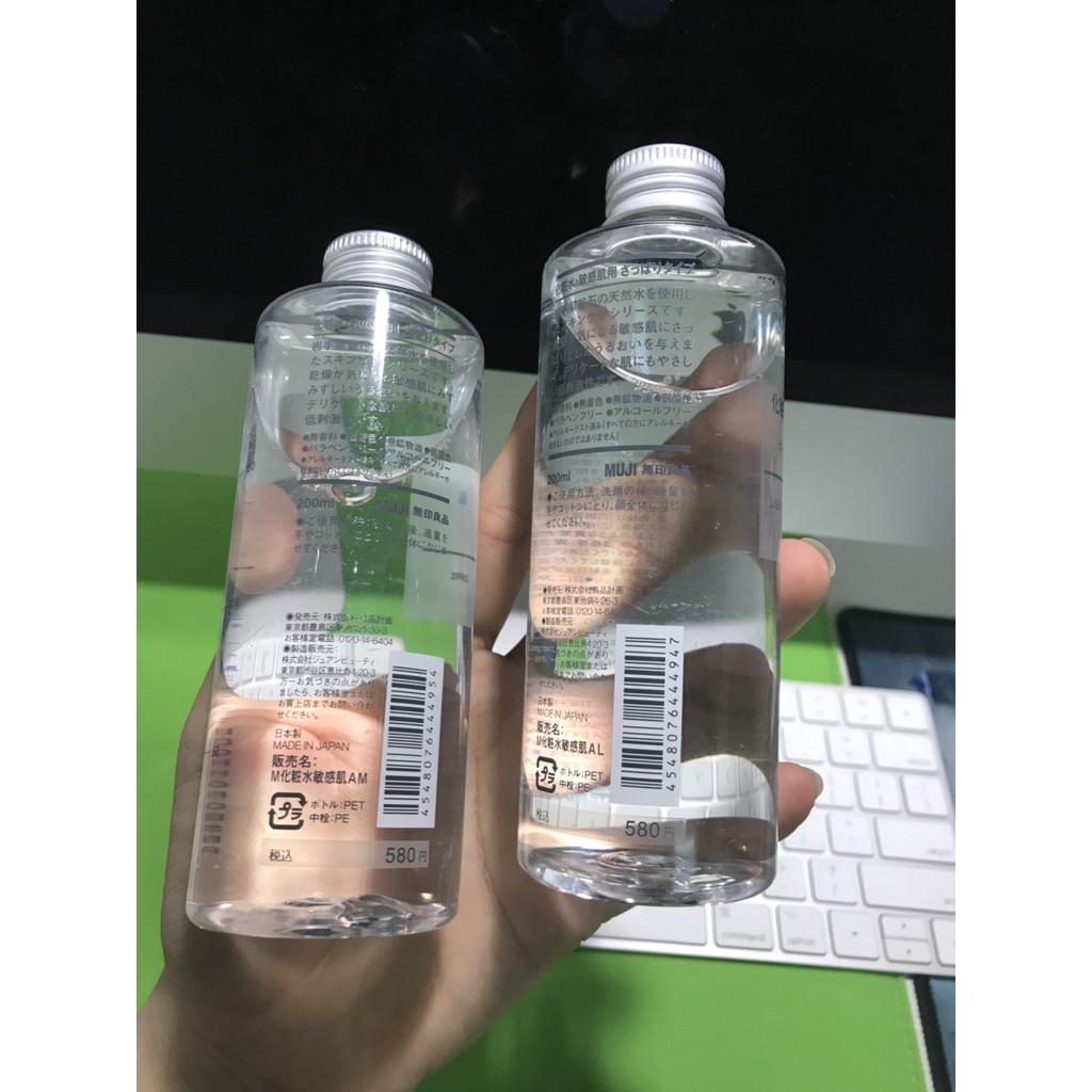 NƯỚC HOA HỒNG MUJI Nhật ( có Bill chính hãng) + Genie