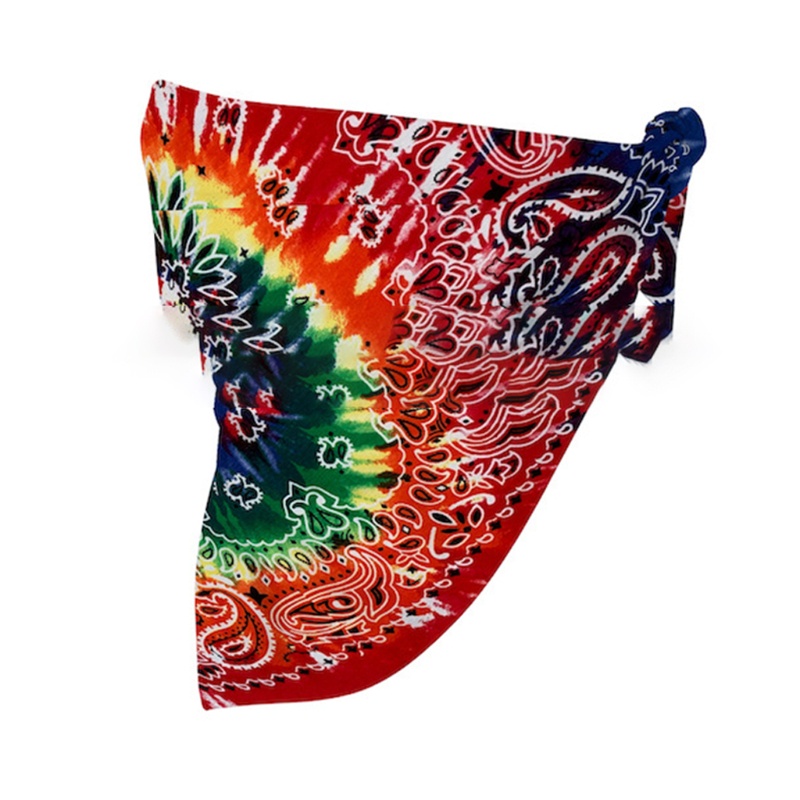 Khăn Trùm Đầu Dạng Xoắn In Họa Tiết Hoa Nhiều Màu Sắc Phong Cách Hip Hop