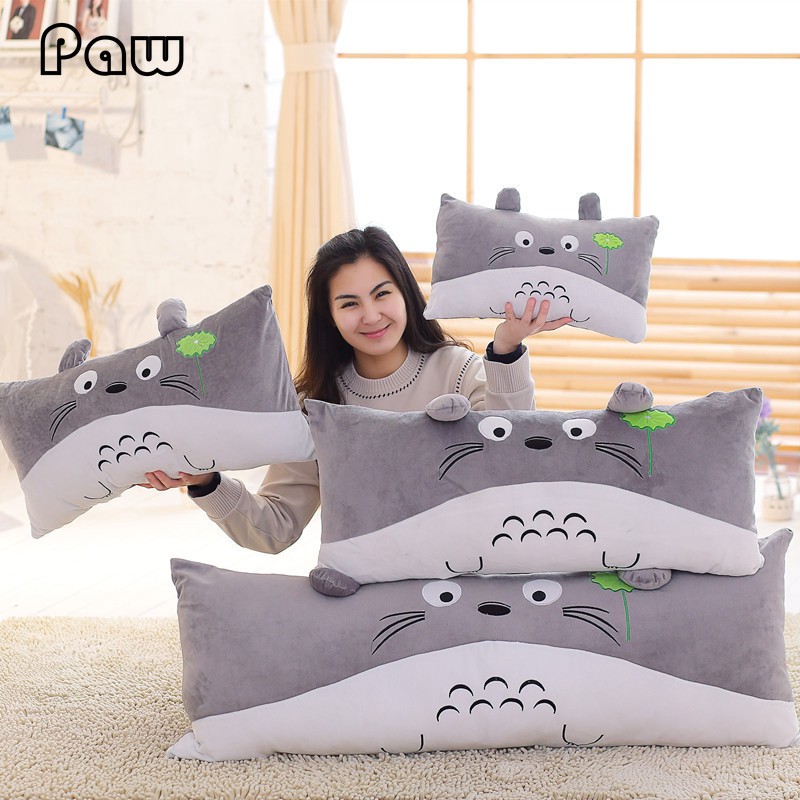 Hoạt Hình Gối Ôm Hình Totoro Xinh Xắn Êm Ái