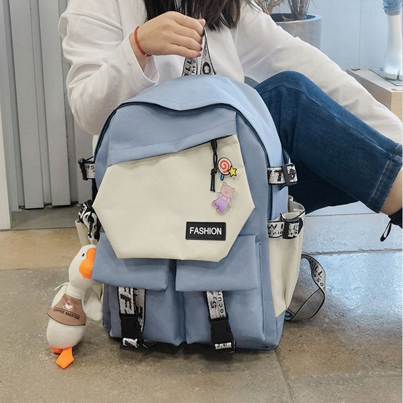 Balo Đi Học Cỡ Lớn Phong Cách harajuku Cho Nữ