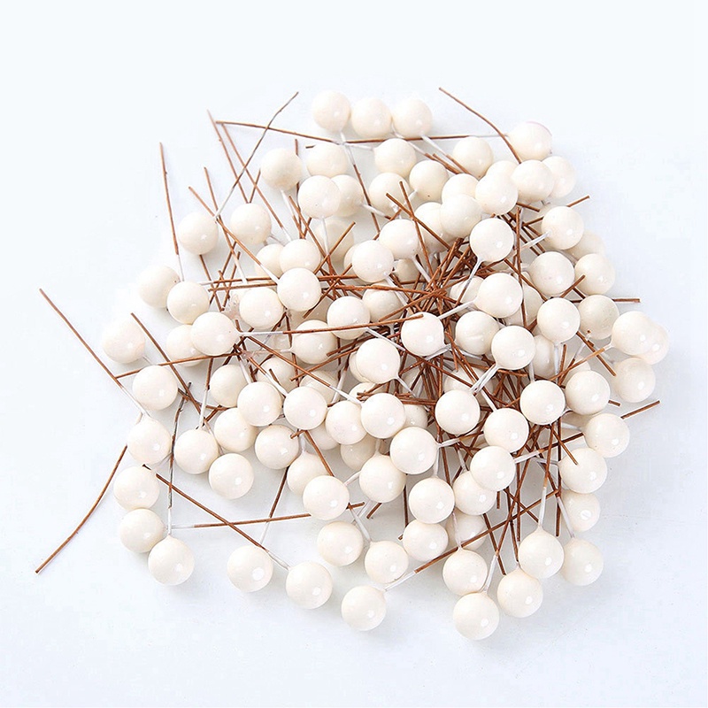 Set 50 Quả Mọng Mini Nhân Tạo Dùng Để Trang Trí Cây Thông Giáng Sinh
