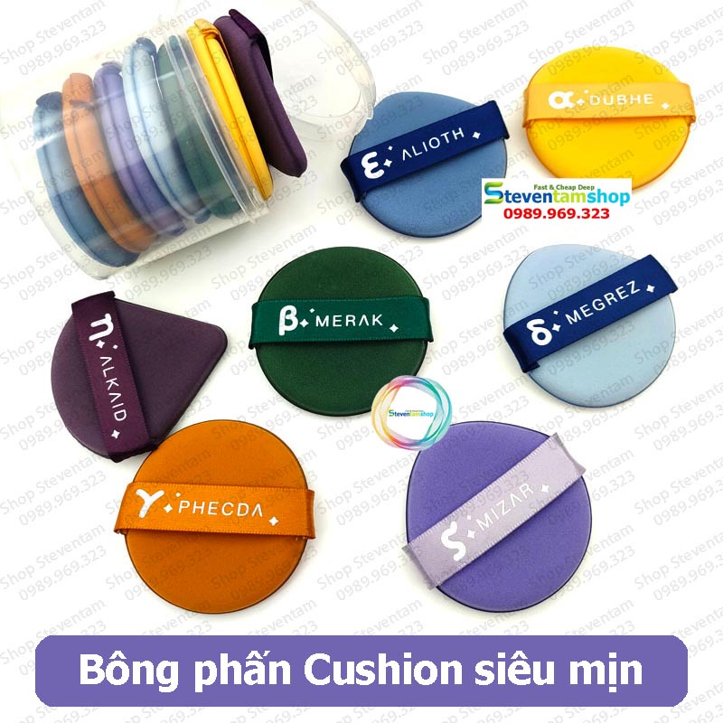Bông phấn Cushion đa năng siêu mịn