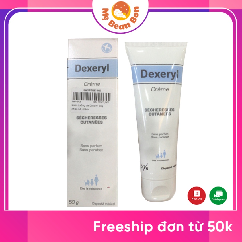 Kem dưỡng cho da nẻ chàm Dexeryl 50g của pháp an toàn cho bé từ sơ sinh không kích ứng da kể cả những bé có da nhạy cảm