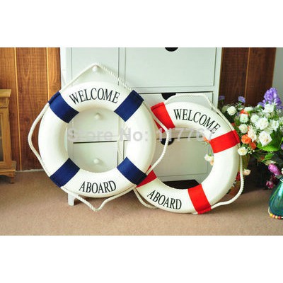 Phao bơi treo tường trang trí nội thất/đạo cụ chụp ảnh studio