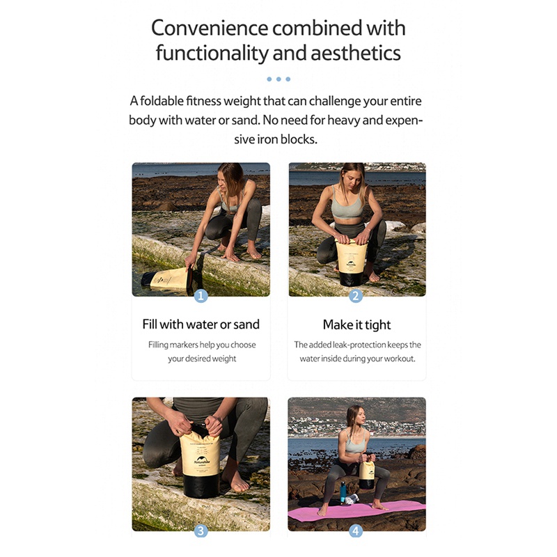 Túi Đựng Đồ Thể Thao Naturehike Chống Thấm Nước Gấp Gọn Tiện Dụng Cho Nam Và Nữ